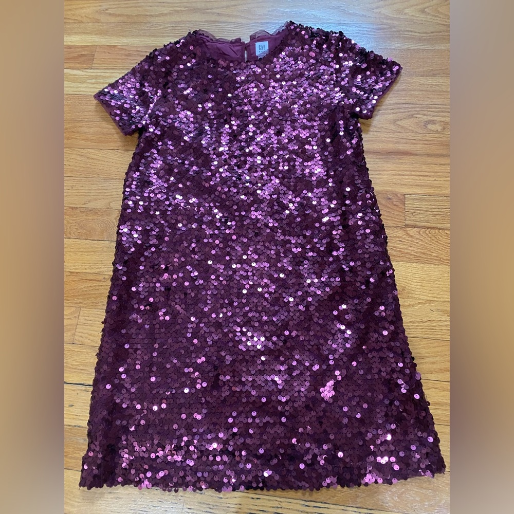 Super cute Sequin Gap Mini Shift Dress